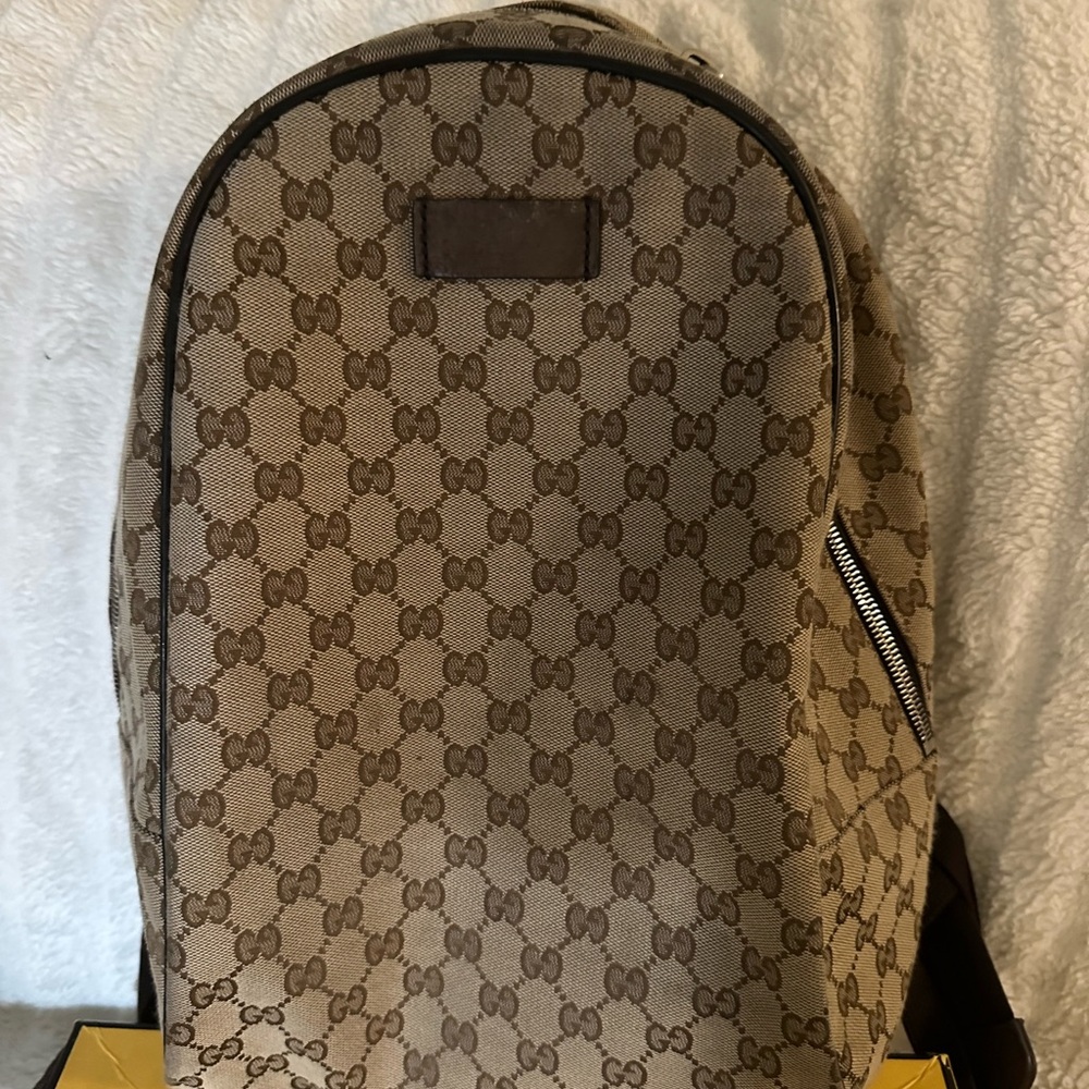 Authentic Gucci Back Pack (Used ) - image 1